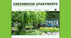 Desktop Screenshot of greenbrookapartments.com