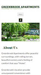 Mobile Screenshot of greenbrookapartments.com